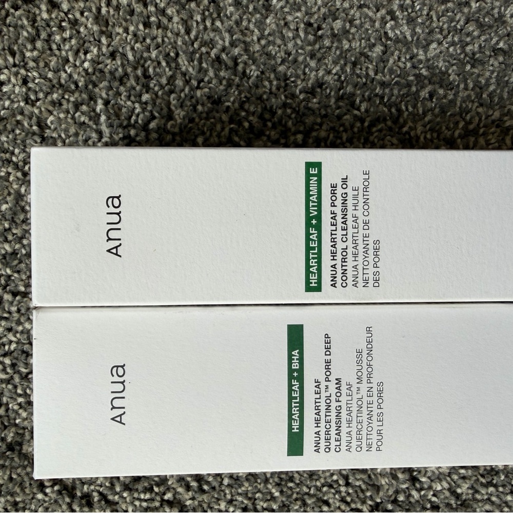 Anua Heartleaf Skincare Duo - White and Green